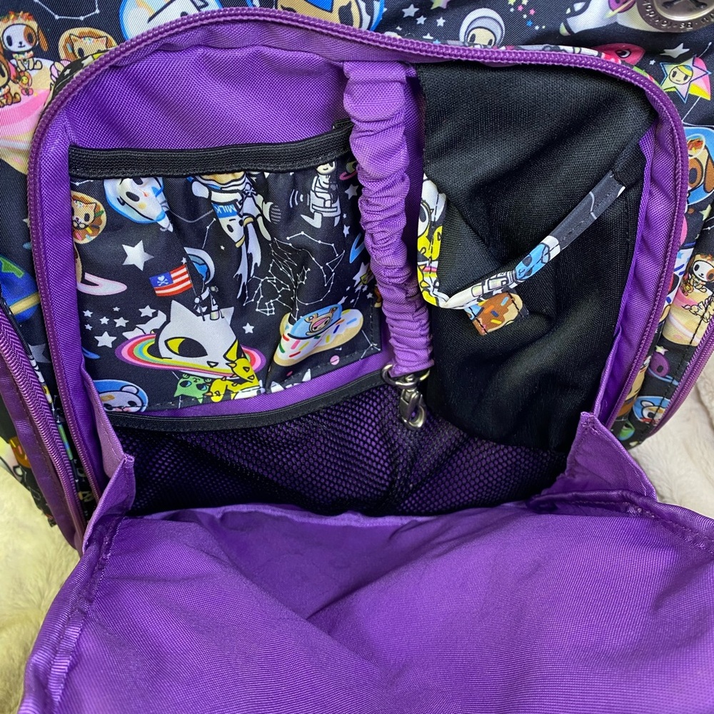 🌈SOLD🌈JuJuBe x Tokidoki Space Place Donut Unicorn Kawaii Full Size Large Pack - Picture 4 of 16